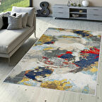 Dijital Baskı Yıkanabilir Kaymaz Taban Salon Halısı Ve Yolluk LNA1711