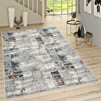 Dijital Baskı Yıkanabilir Kaymaz Taban Salon Halısı Ve Yolluk LNA1720