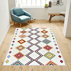 Dijital Baskı Yıkanabilir Kaymaz Taban Salon Halısı Ve Yolluk LNA1730