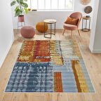 Dijital Baskı Yıkanabilir Kaymaz Taban Salon Halısı Ve Yolluk LNA1737