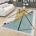 Dijital Baskı Yıkanabilir Kaymaz Taban Salon Halısı Ve Yolluk LNA1740