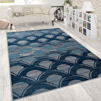 Dijital Baskı Yıkanabilir Kaymaz Taban Salon Halısı Ve Yolluk LNA1810