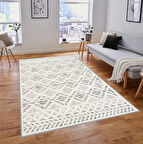 Eliana Home Dijital Baskı Yıkanabilir Kaymaz Taban Salon Halısı Ve Yolluk  LNA1826