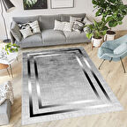 Eliana Home Dijital Baskı Yıkanabilir Kaymaz Taban Salon Halısı Ve Yolluk  LNA1853-sm334