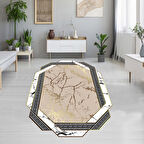 Dijital Baskı Yıkanabilir Kaymaz Taban Salon Halısı Ve Yolluk LNA1910-SD325