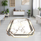 Dijital Baskı Yıkanabilir Kaymaz Taban Salon Halısı Ve Yolluk LNA1913-SM72