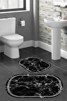 Eliana Home Dijital Baskı 2'li Banyo Paspas Takımı  LNA5-HT795 100x60 ve 60x50 cm