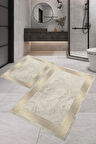 Eliana Home Dijital Baskı 2'li Banyo Paspas Takımı  LNA5-SM273 100x60 ve 60x50 cm