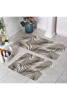 Eliana Home Dijital Baskı 2'li Banyo Paspas Takımı  LNA5134 100x60 ve 60x50 cm