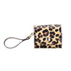 Apple AirPods 3.nesil Uyumlu Deri Kılıf Mai Snap Leopar