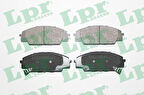 LPR 05P1070 Ön Fren Balatası Honda Civic VI 2.0 Type-R 01-11 S2000 00- 45022SVBA02