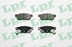 LPR 05P506 Arka Fren Balatası (Disk İçin) Honda Civic 1996-2000 Jazz City 2002-2009 43022SH3J00