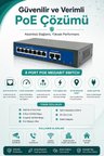 8 Port 10/100MBPS 8+2 Megabit Poe Switch