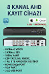 8 Kanal Ahd Dvr Xmeye Kayıt Cihazı