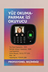 Wifi Kablosuz Yüz Okuma-Parmak Izi Personel Takip Cihazı-Web giriş Çıkış Yazılımı -(10 KART HEDİYELİ)
