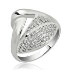 ​Gümüş Fantazi Model Kadın Yüzük