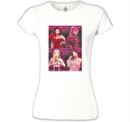 Black Pink - Pink Beyaz Kadın Tshirt