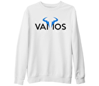 Tenis - Vamos Beyaz Kalın Sweatshirt