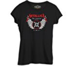 Metallica - Legend Siyah Kadın Tshirt