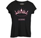 Black Pink - Crown Siyah Kadın Tshirt