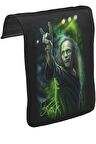 Ronnie James Dio Unisex Siyah Tak-Çıkar Postacı Çanta Kapağı CK-1007