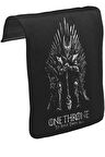 One Throne - Rule Them All Unisex Siyah Tak-Çıkar Postacı Çanta Kapağı CK-1061