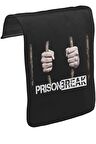 Prison Break - Behind the Bars Unisex Siyah Tak-Çıkar Postacı Çanta Kapağı CK-1177
