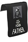 Star Wars - Not Your Father Unisex Siyah Tak-Çıkar Postacı Çanta Kapağı CK-1510