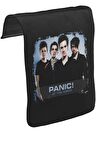 Panic! at the Disco Unisex Siyah Tak-Çıkar Postacı Çanta Kapağı CK-158