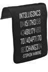 Stephan Hawking - Change Unisex Siyah Tak-Çıkar Postacı Çanta Kapağı CK-1581