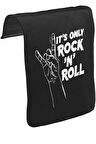 It's Rock N Roll Unisex Siyah Tak-Çıkar Postacı Çanta Kapağı CK-1671
