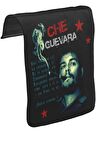 Che Guevara - Smoke Unisex Siyah Tak-Çıkar Postacı Çanta Kapağı CK-18