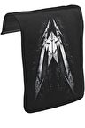 Metallica Logo Unisex Siyah Tak-Çıkar Postacı Çanta Kapağı CK-324