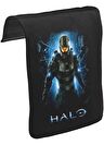 Halo - Guardians Unisex Siyah Tak-Çıkar Postacı Çanta Kapağı CK-338