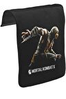 Mortal Combat X Unisex Siyah Tak-Çıkar Postacı Çanta Kapağı CK-380