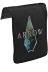 Arrow II Unisex Siyah Tak-Çıkar Postacı Çanta Kapağı CK-388