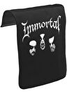 Immortal Unisex Siyah Tak-Çıkar Postacı Çanta Kapağı CK-494