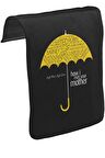 How I Met Your Mother - Umbrella Unisex Siyah Tak-Çıkar Postacı Çanta Kapağı CK-583