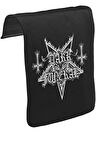 Dark Funeral Unisex Siyah Tak-Çıkar Postacı Çanta Kapağı CK-656