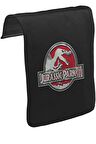 Jurassic Park - Logo Unisex Siyah Tak-Çıkar Postacı Çanta Kapağı CK-665