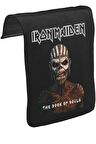 Iron Maiden - The Book of Souls Unisex Siyah Tak-Çıkar Postacı Çanta Kapağı CK-708
