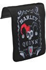 Harley Quinn - Sane Crazy Unisex Siyah Tak-Çıkar Postacı Çanta Kapağı CK-758