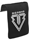 Big Bang - Logo Unisex Siyah Tak-Çıkar Postacı Çanta Kapağı CK-806