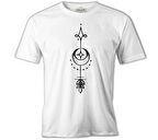 Tattoo - Moon Arrow Beyaz Erkek Tshirt