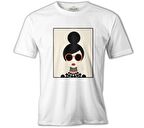 Girl by Circles Beyaz Erkek Tshirt
