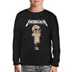 Metallica - One Siyah Çocuk Sweatshirt