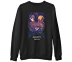 Slendy's Proxy Siyah Erkek Kalın Sweatshirt