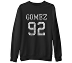 Selena Gomez -  Siyah Erkek Kalın Sweatshirt