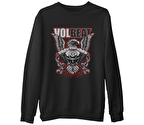 Volbeat - The Eagle  Siyah Erkek Kalın Sweatshirt