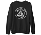 Fall Out Boy - Chicago Siyah Erkek Kalın Sweatshirt